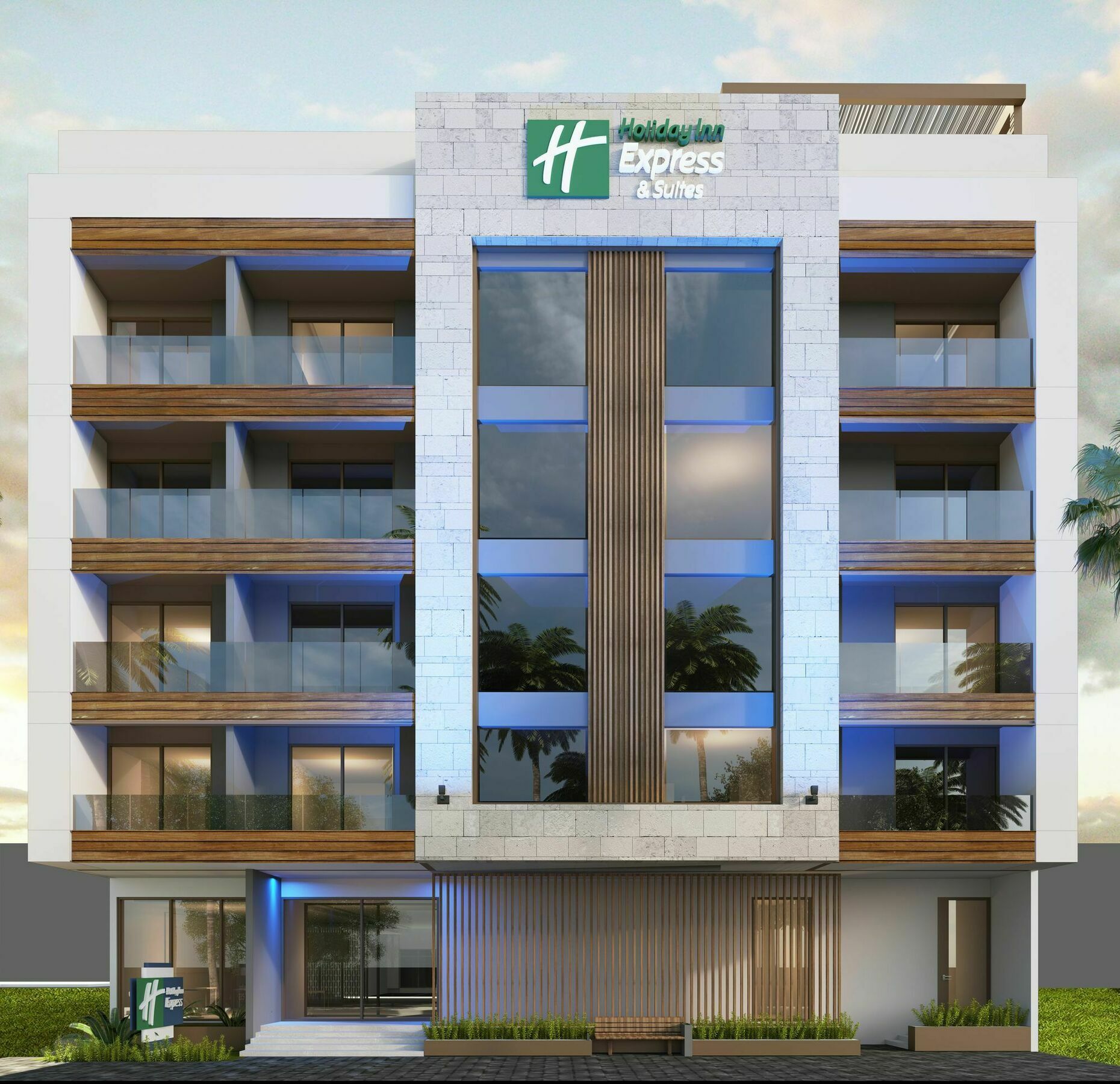 Holiday Inn Express & Suites - Playa Del Carmen By Ihg Eksteriør bilde